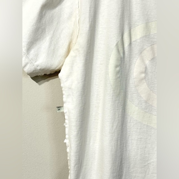 Gucci T shirt Authentic Classic GG Oval Logo Off White Short Sleeve Size L Used! - Picture 13 of 16